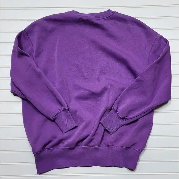Nike Sportswear Phoenix Fleece Women's Oversized Crew-Neck Sweatshirt Size S - Picture 3 of 4